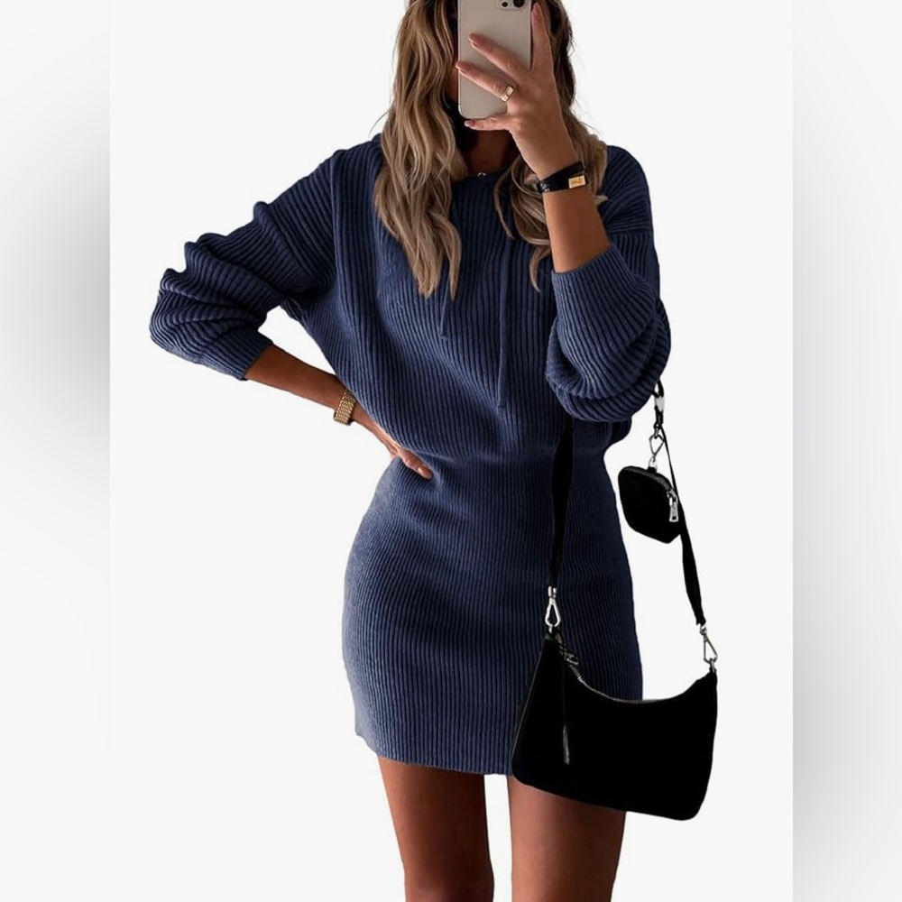 Knit Bodycon Sweater Dress